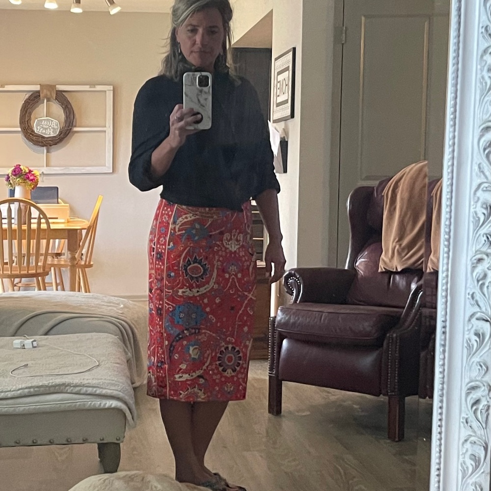 NWT Gretchen Scott pencil skirt size lrg